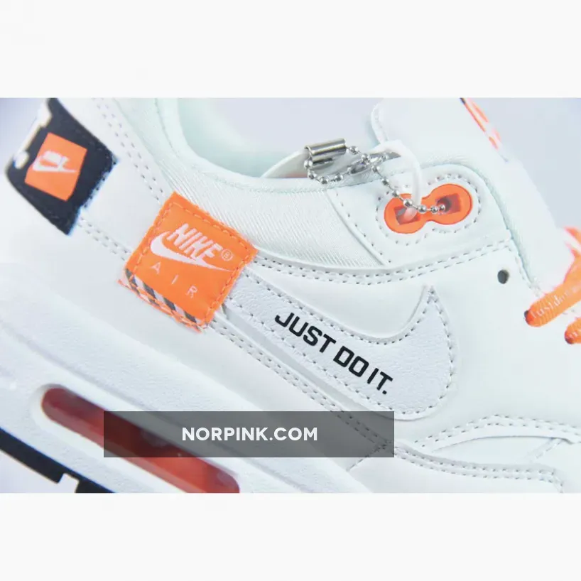 Nike Air Max 1 LX Just Do It White/Total Orange Nike Air Max 1 LX Just Do It White/Total Orange