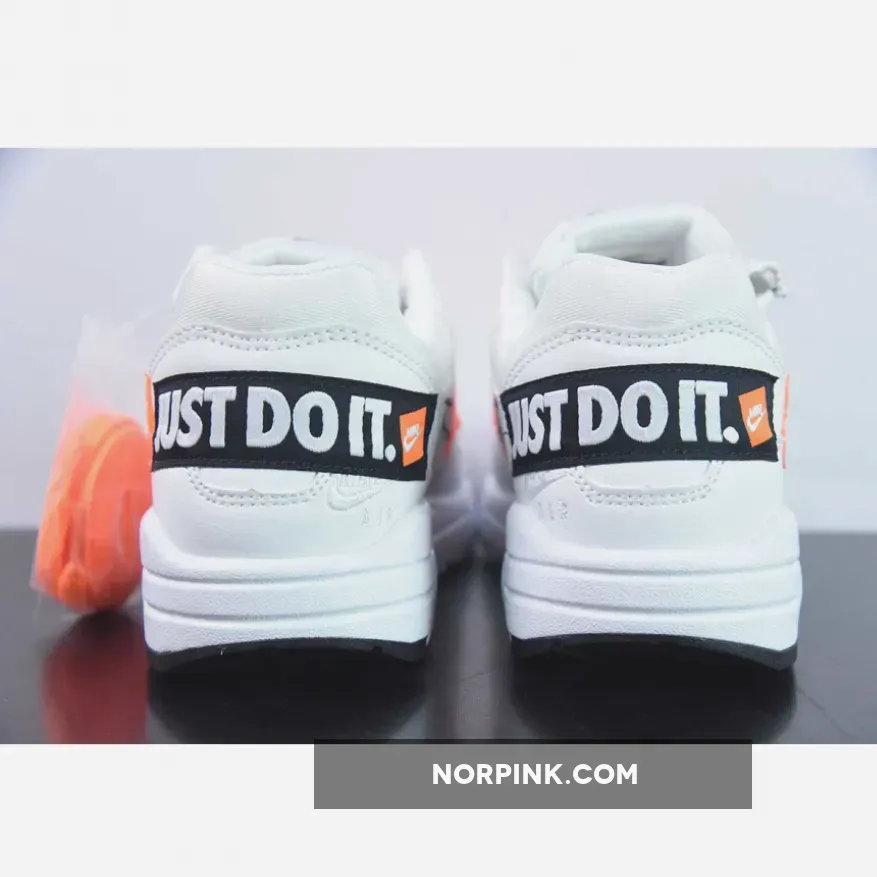 Nike Air Max 1 LX Just Do It White/Total Orange Nike Air Max 1 LX Just Do It White/Total Orange