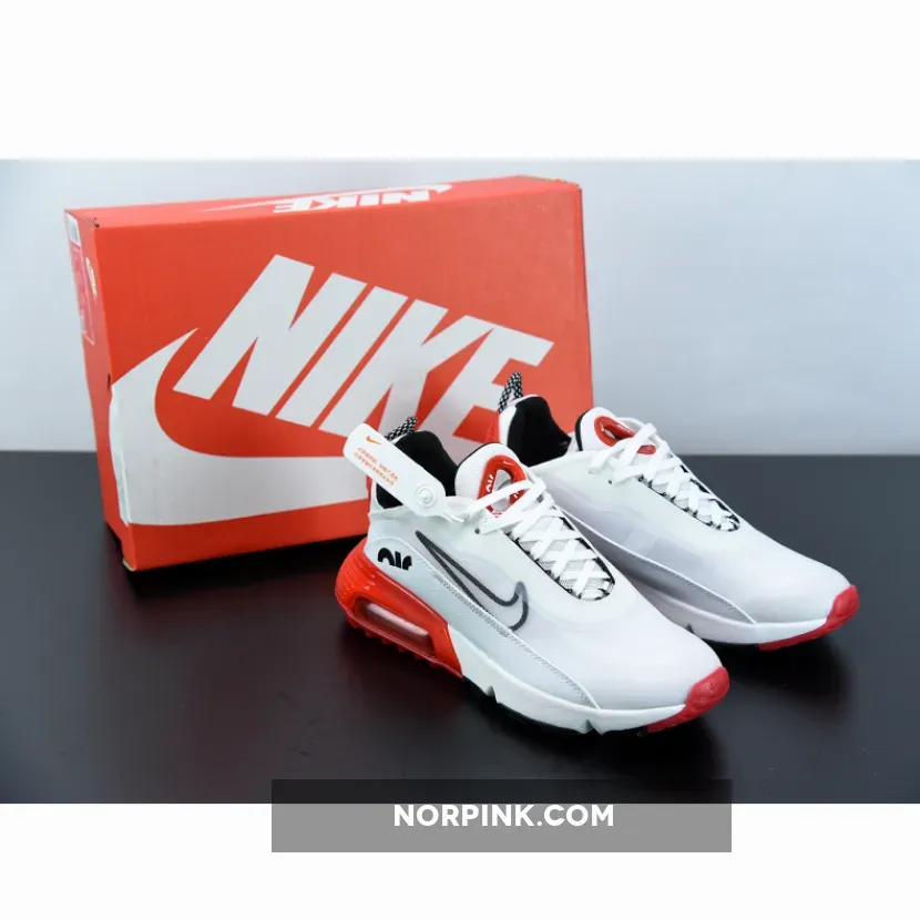 Nike Air Max 2090 White/Black-University Red