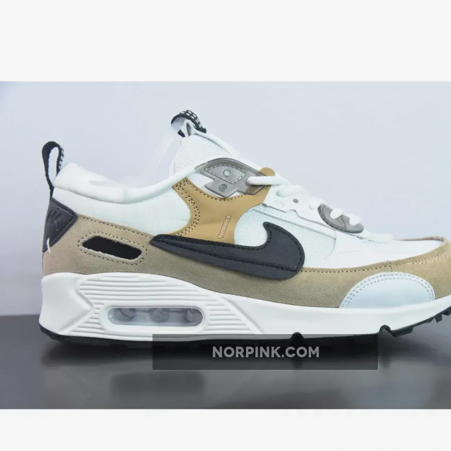 Nike Air Max 90 Futura White Tan Black For Womens Nike Air Max 90 Futura White Tan Black For Womens