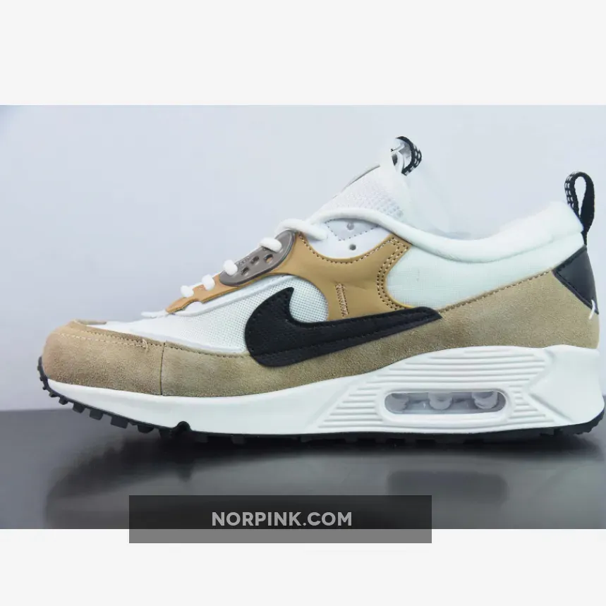 Nike Air Max 90 Futura White Tan Black For Womens Nike Air Max 90 Futura White Tan Black For Womens