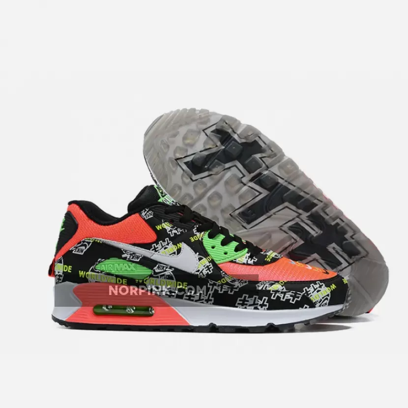 Nike Air Max 90 "Worldwide" Black Multi