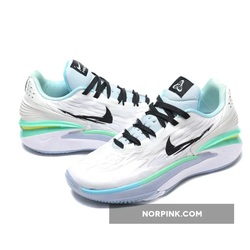 Nike Air Zoom GT Cut 2 "White Black Ice Blue Lime Green" Nike Air Zoom GT Cut 2 "White Black Ice Blue Lime Green"