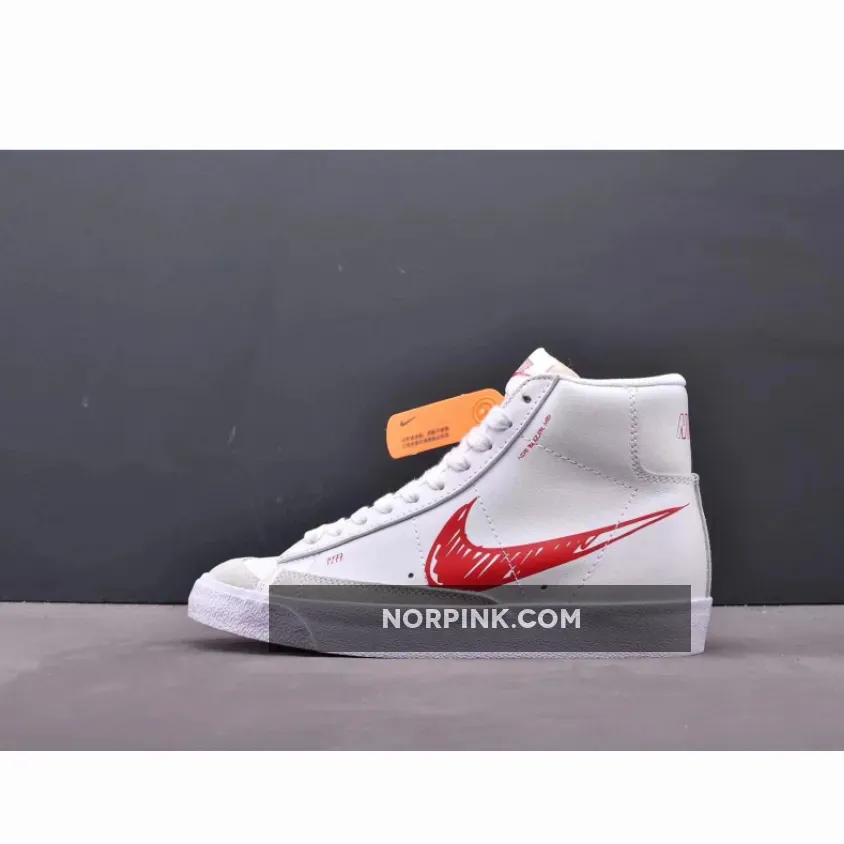 Nike Blazer Mid 77 Sketch White Red
