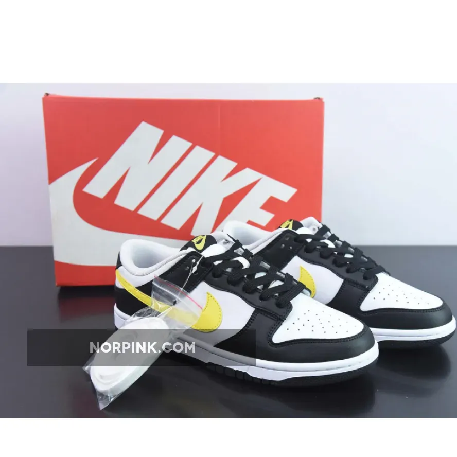 Nike Dunk Low Black/Yellow/White