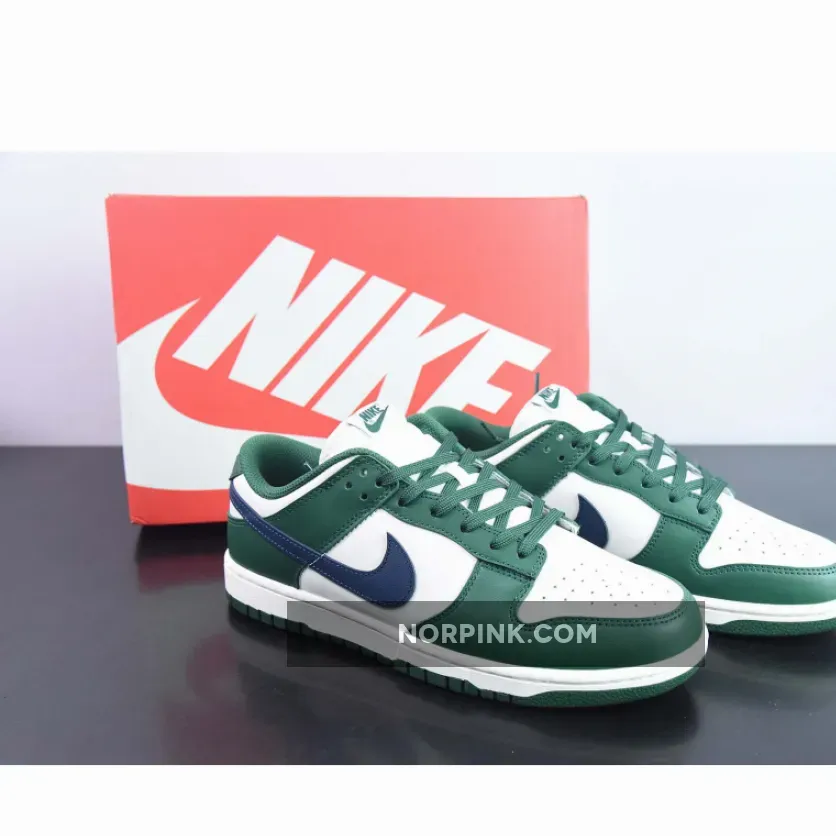 Nike Dunk Low Gorge Green/Midnight Navy-Phantom