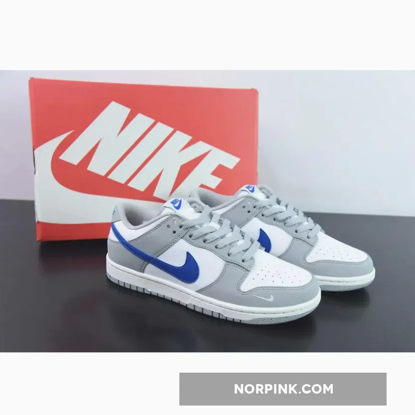 Nike Dunk Low "Grey/White/Royal"