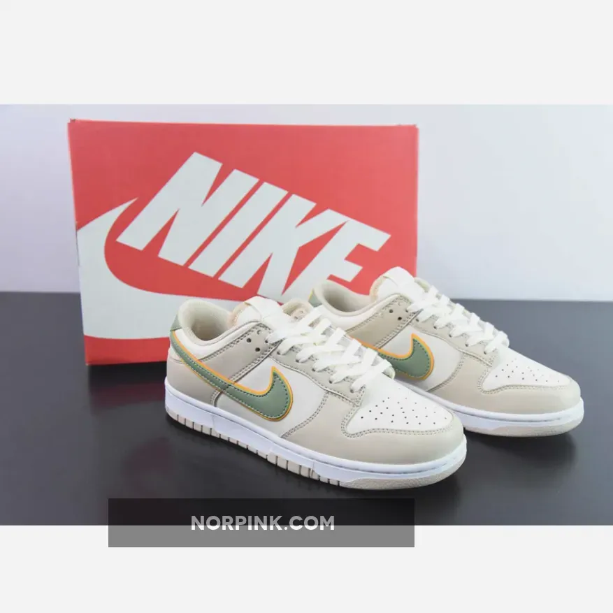 Nike Dunk Low Pale Ivory Oil Green