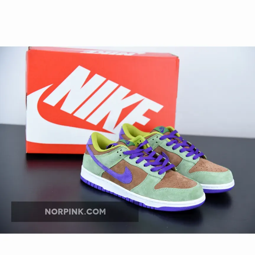 Nike Dunk Low Sp 'Veneer' AUTUMN GREEN-DEEP PURPL