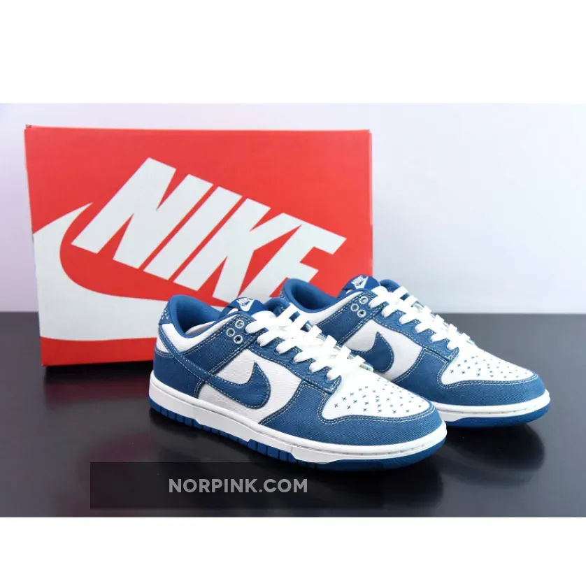 Nike Dunk Low Summit White/Industrial Blue