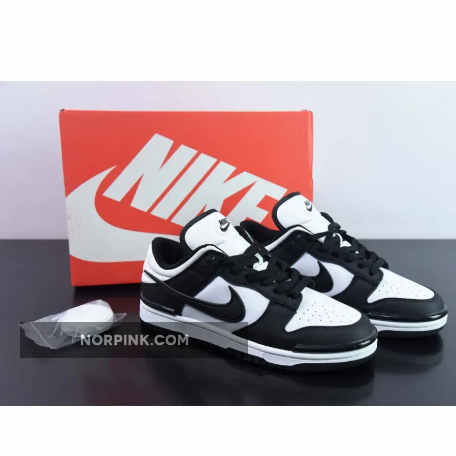 Nike Dunk Low Twist "Panda" White Black