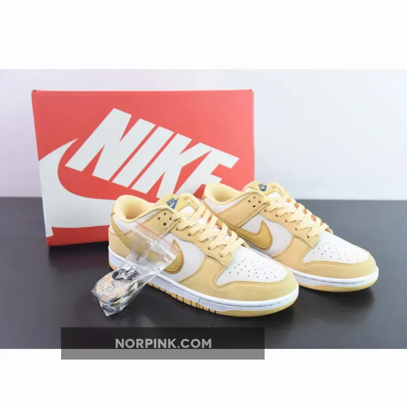 Nike Dunk Low WMNS "Gold Suede"