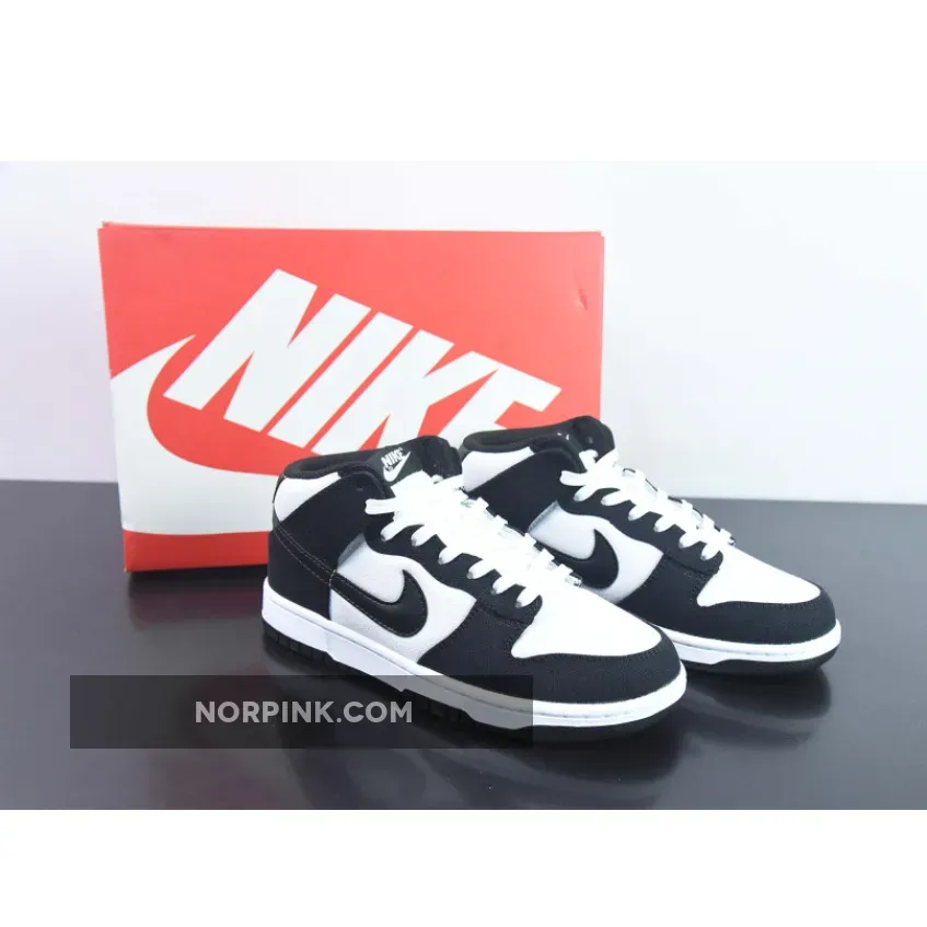 Nike Dunk Mid "Panda" Sail/Black