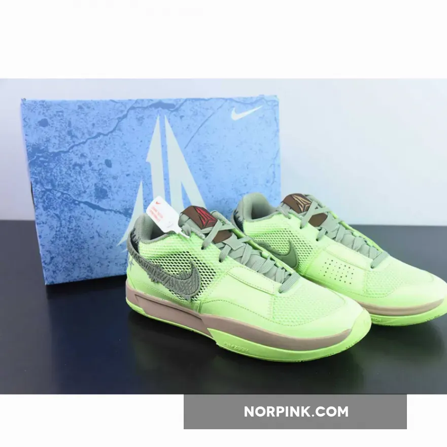 Nike Ja 1 "Zombie Halloween" Lime Blast/Oil Green-Black