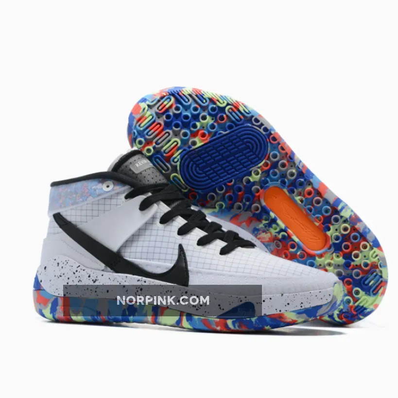 Nike KD 13 ‘Home Team’ Multi-Color/Racer Blue-Smoke Grey