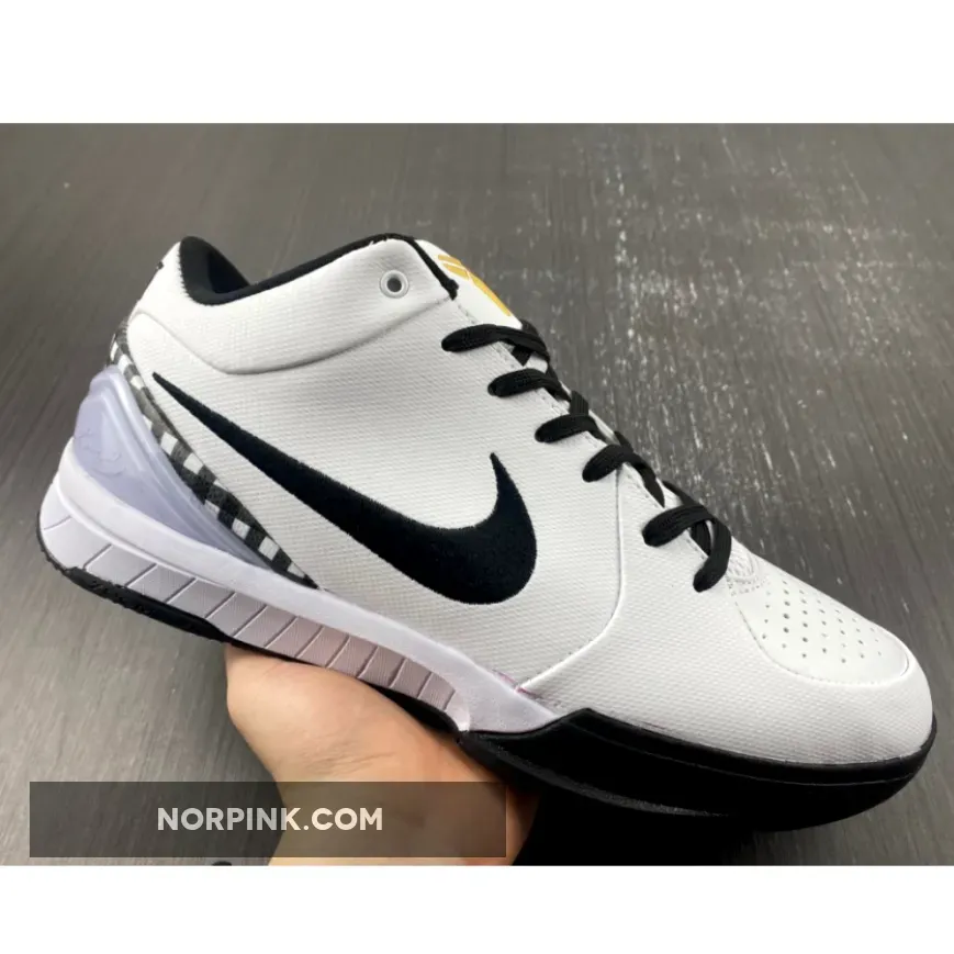 Nike Kobe 4 Protro Gigi White/Black-Metallic Gold-Bright Emerald Nike Kobe 4 Protro Gigi White/Black-Metallic Gold-Bright Emerald