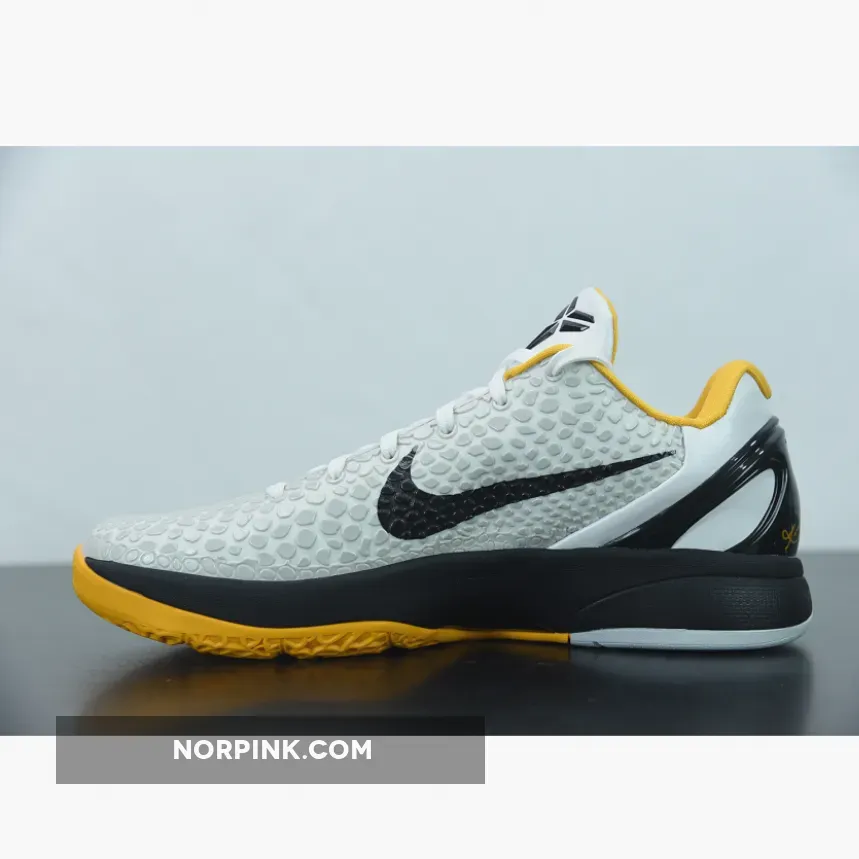 Nike Kobe 6 Protro "Del Sol" White/Neutral Grey-Del Sol-Black Nike Kobe 6 Protro "Del Sol" White/Neutral Grey-Del Sol-Black