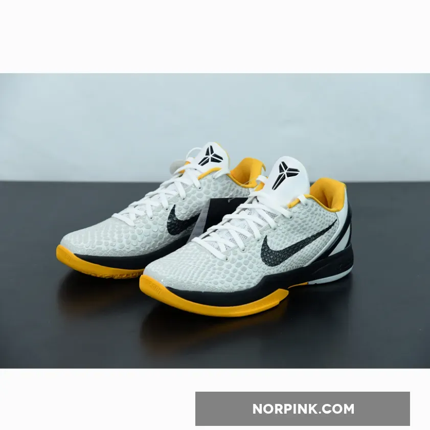 Nike Kobe 6 Protro "Del Sol" White/Neutral Grey-Del Sol-Black Nike Kobe 6 Protro "Del Sol" White/Neutral Grey-Del Sol-Black