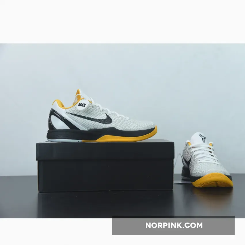 Nike Kobe 6 Protro "Del Sol" White/Neutral Grey-Del Sol-Black Nike Kobe 6 Protro "Del Sol" White/Neutral Grey-Del Sol-Black