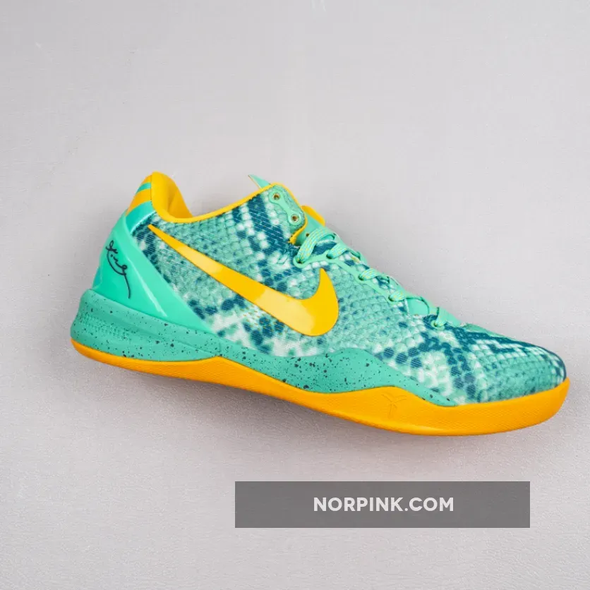 Nike Kobe 8 System Green Glow Laser Orange