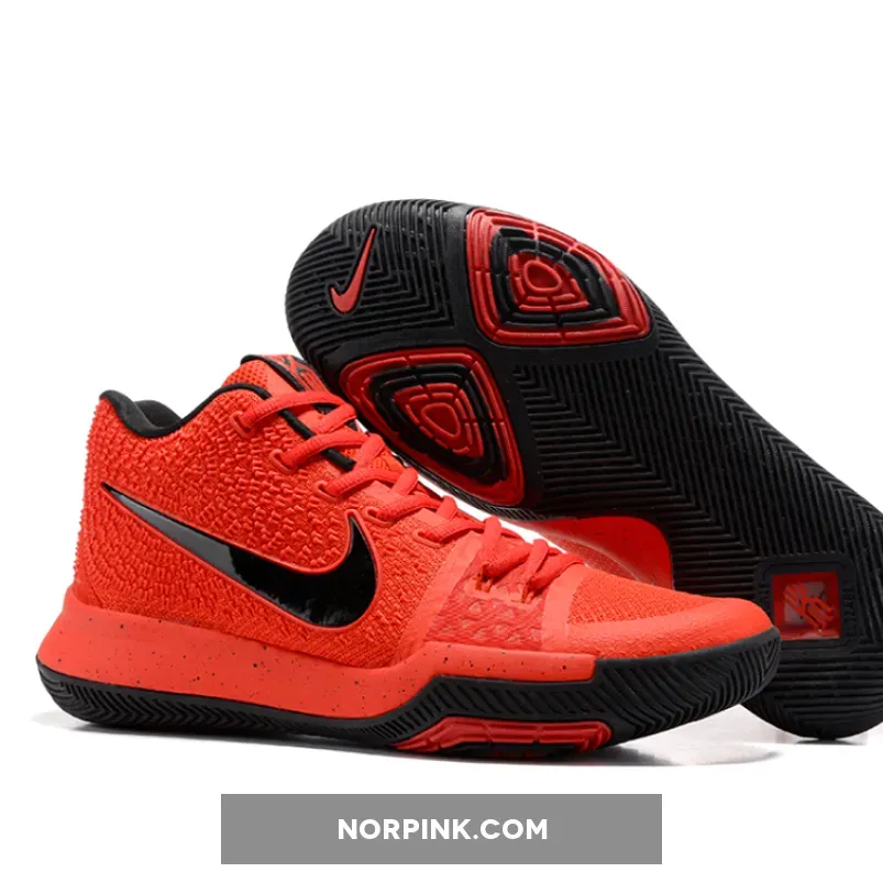 Nike Kyrie 3 University Red/Black-Team Red