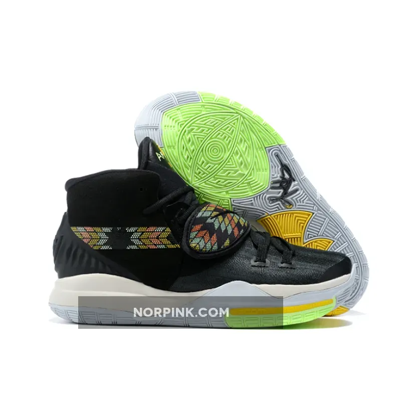 Nike Kyrie 6 "N7" Black/Pure Platinum-Citron Pulse