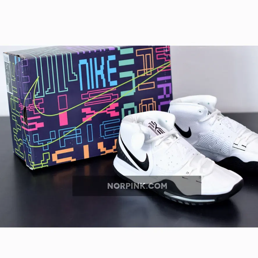 Nike Kyrie 6 ‘Oreo’ White/Black-Pure Platinum