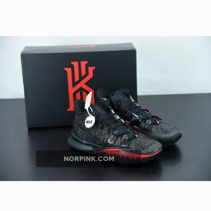 Nike Kyrie 7 ‘Bred’ Black/University Red/White