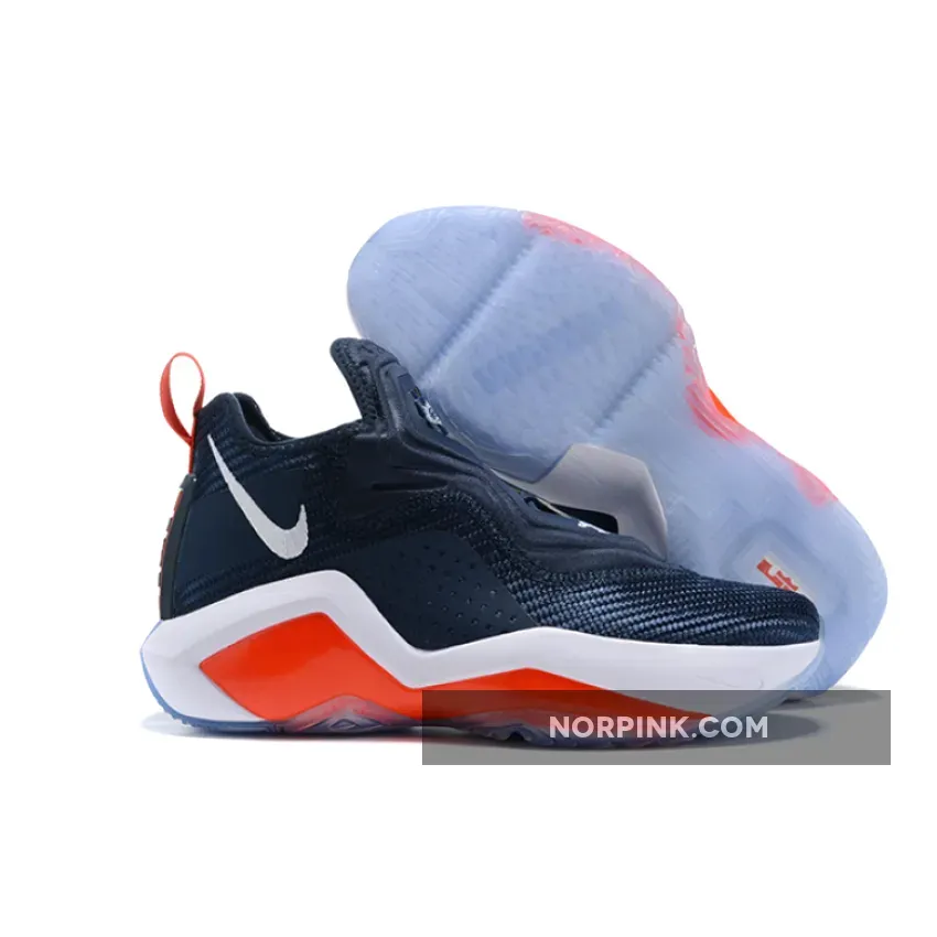 Nike LeBron Soldier 14 Custom Navy Red White