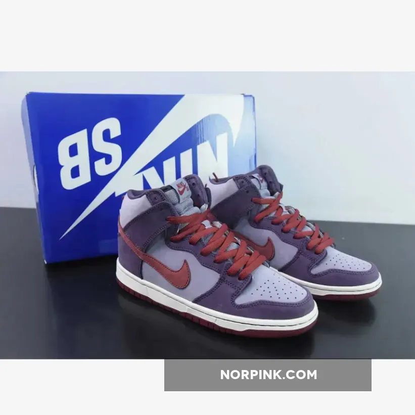 Nike SB Dunk High Daybreak/Barn-Plum