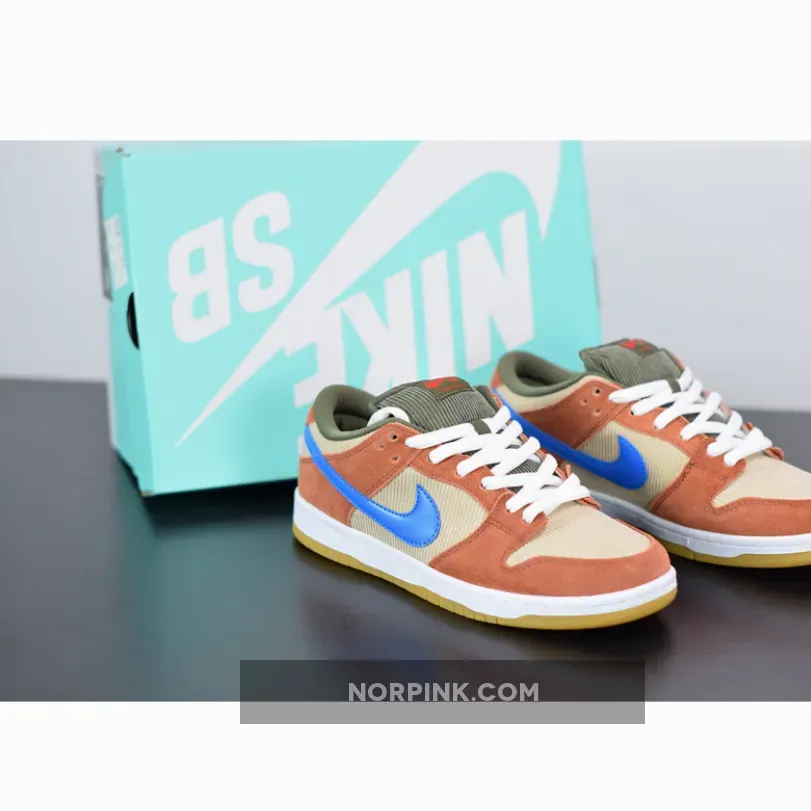 Nike SB Dunk Low "Corduroy" Dusty Peach/Photo Blue