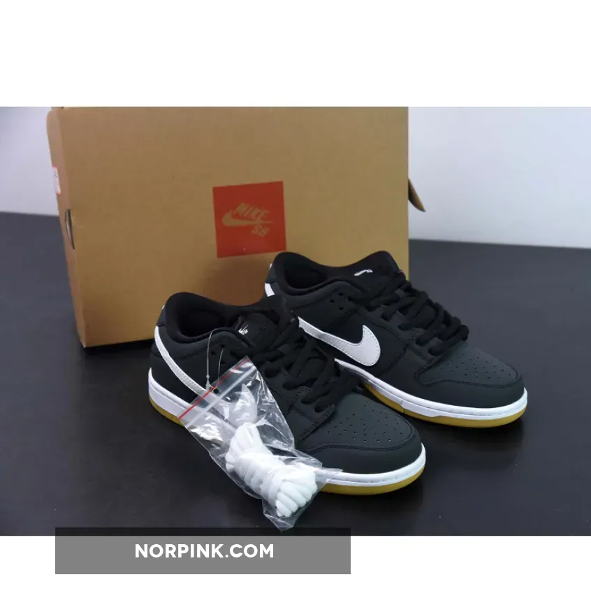 Nike SB Dunk Low Orange Label Black White Gum
