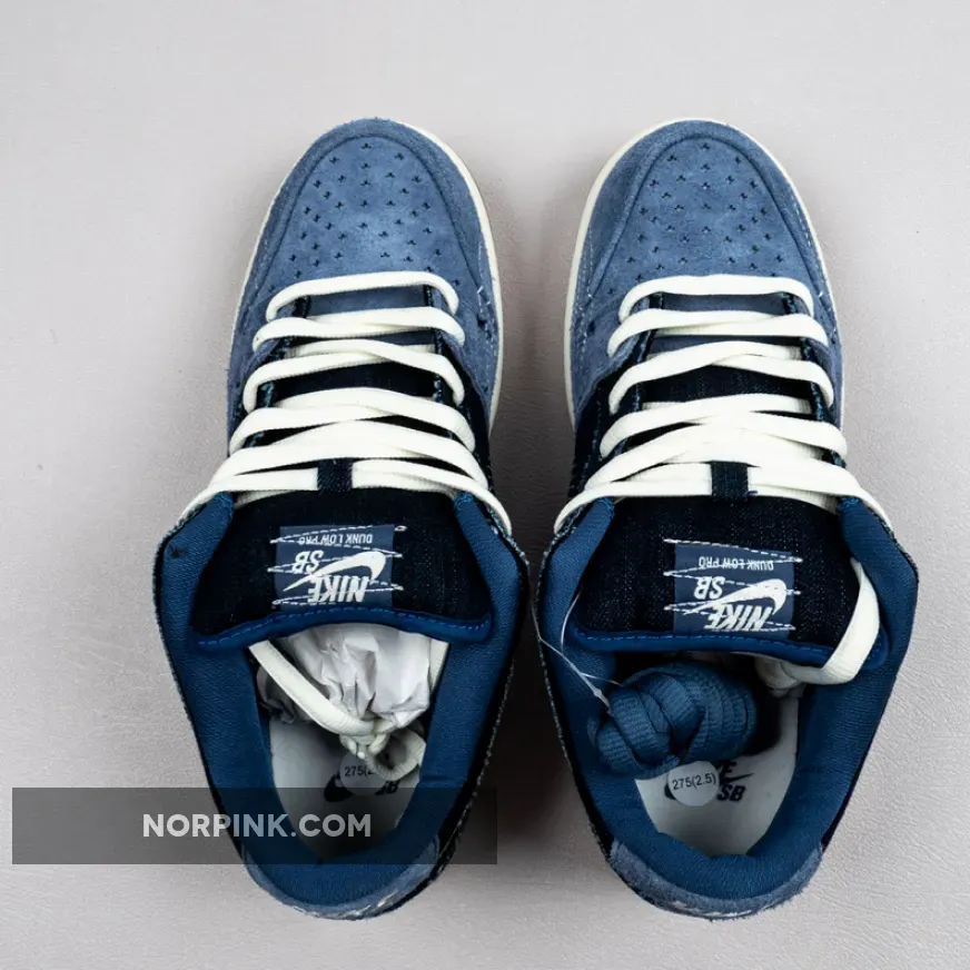 Nike SB Dunk Low PRM "Sashiko" Mystic Navy/Gum Light Brown-Sail Nike SB Dunk Low PRM "Sashiko" Mystic Navy/Gum Light Brown-Sail