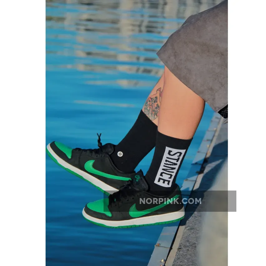 Nike SB Dunk Low Pro J-Pack Black/Pine Green-White