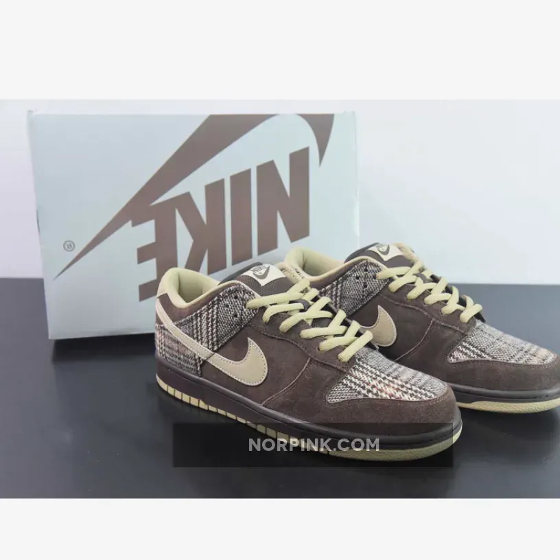 Nike SB Dunk Low "Tweed" Baroque Brown/Mushroom