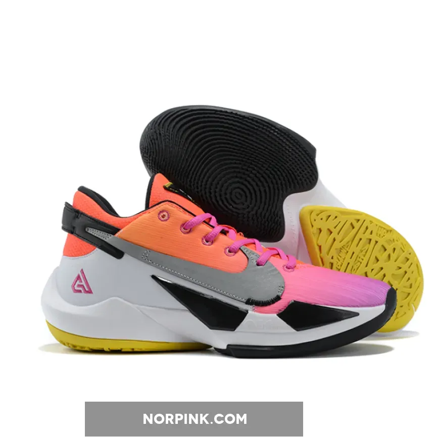Nike Zoom Freak 2 "Sunset" Orange Pink White Black