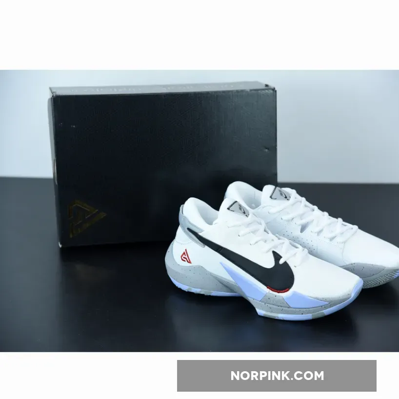 Nike Zoom Freak 2 White Cement Basketball Shoes