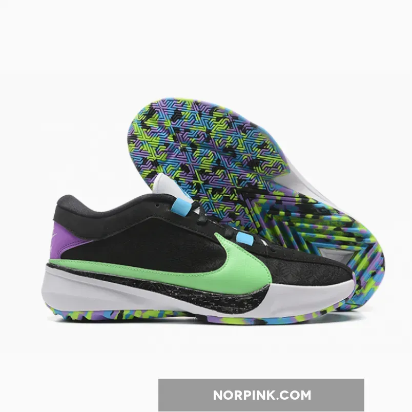 Nike Zoom Freak 5 "Black/Purple/Green"