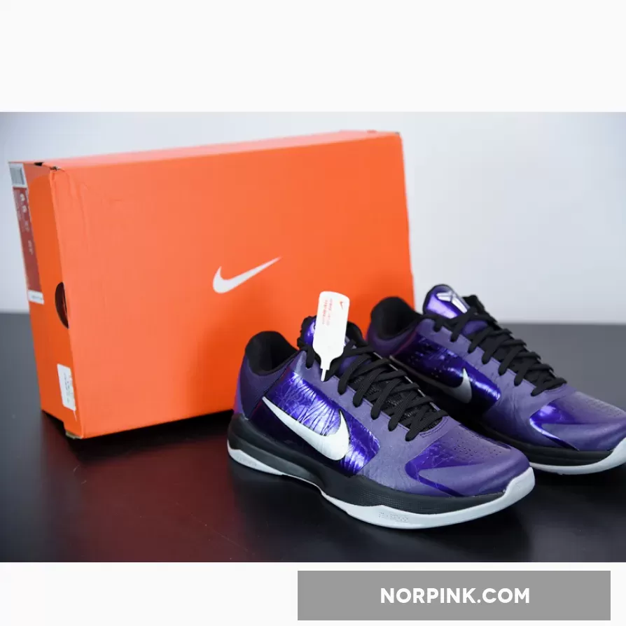 Nike Zoom Kobe 5 Ink/Metallic Silver-Black