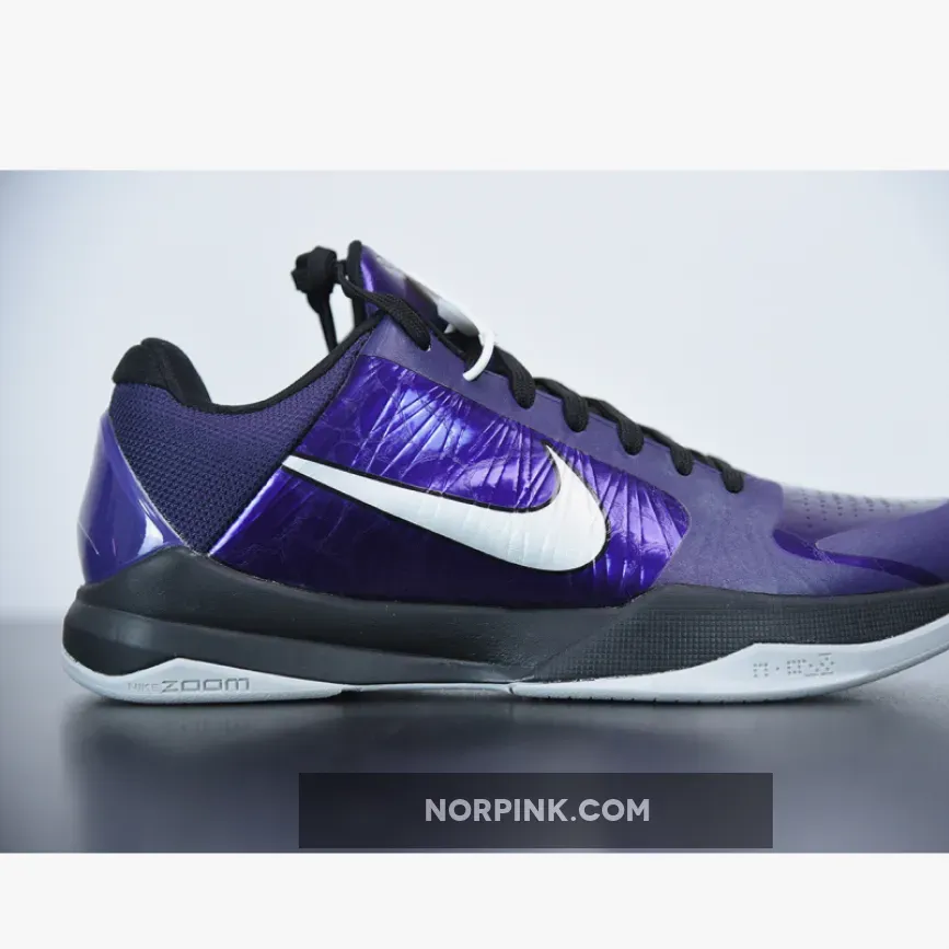 Nike Zoom Kobe 5 Ink/Metallic Silver-Black Nike Zoom Kobe 5 Ink/Metallic Silver-Black