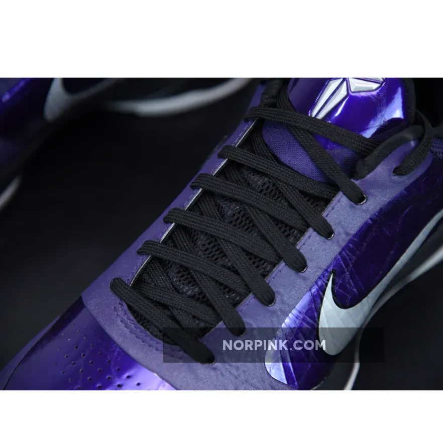 Nike Zoom Kobe 5 Ink/Metallic Silver-Black Nike Zoom Kobe 5 Ink/Metallic Silver-Black