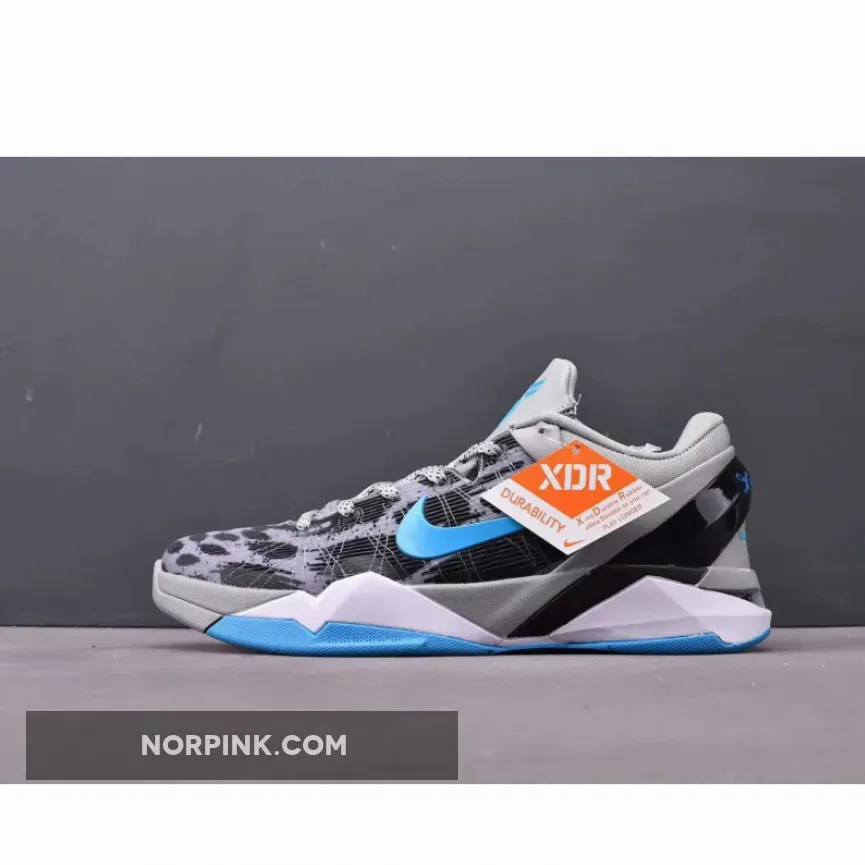 Nike Zoom Kobe 7 System ‘Duke’ Treasure Blue/White-Black