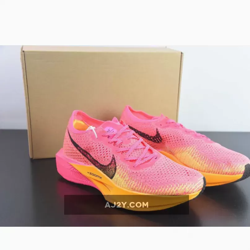 Nike ZoomX Vaporfly 3 Hyper Pink Orange