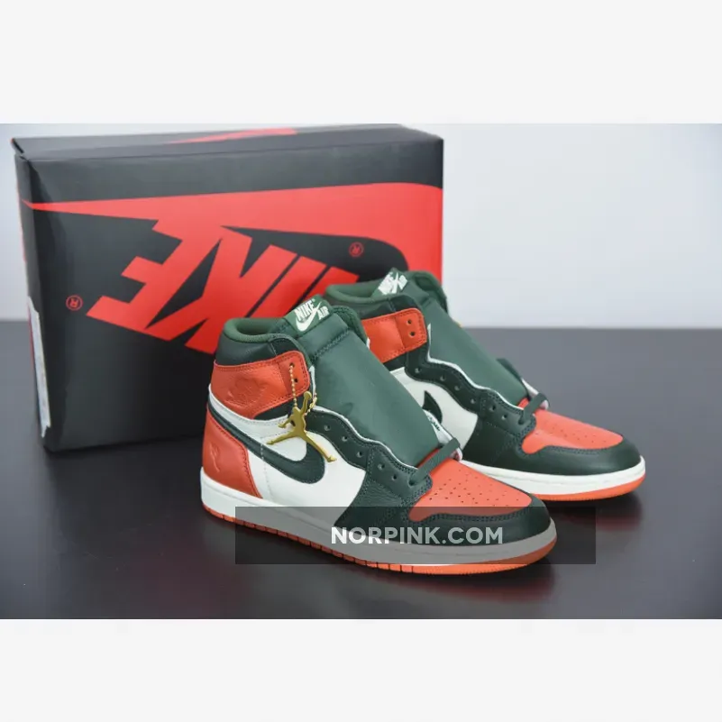 SoleFly x Air Jordan 1 Retro High OG Sail/Team Orange-Fir
