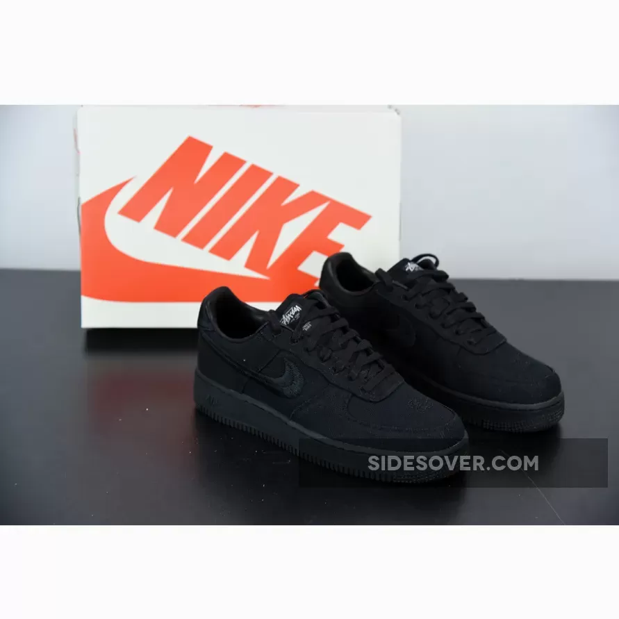 Stussy x Nike Air Force 1 Low Black