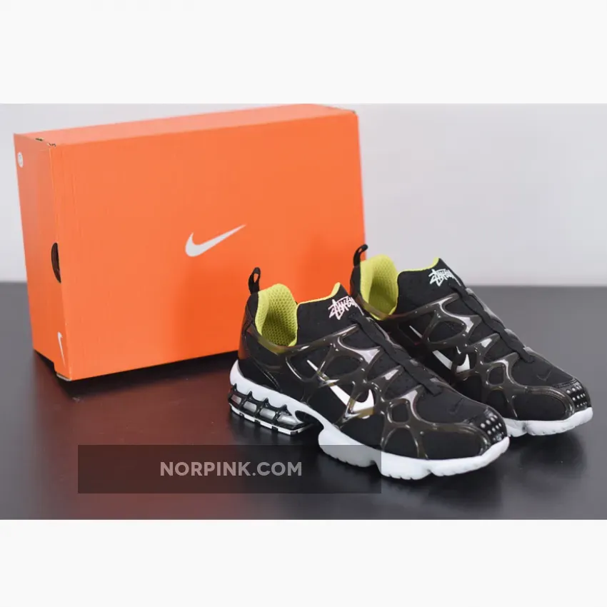 Stussy x Nike Air Zoom Spiridon KK Black