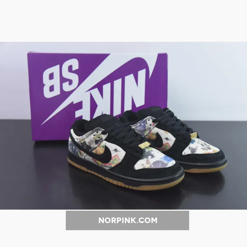Supreme x Rammellzee x Nike SB Dunk Low Black Multi