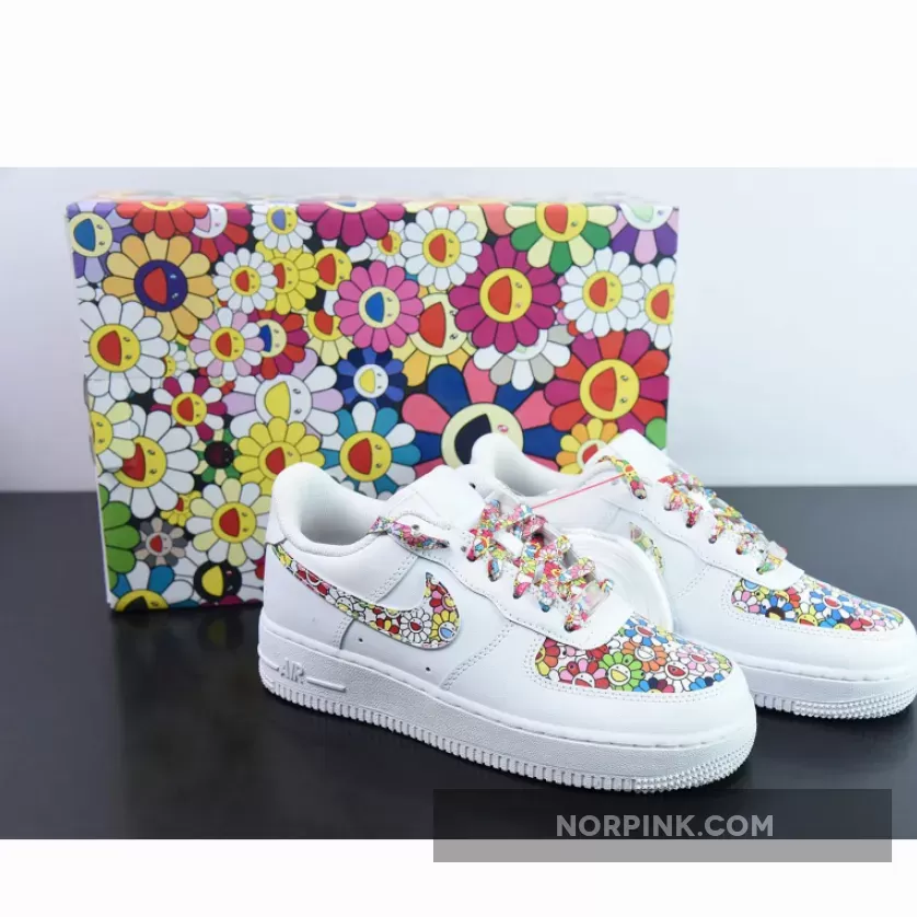 Takashi Murakami x Studio Hagel Nike Air Force 1 Flower Custom