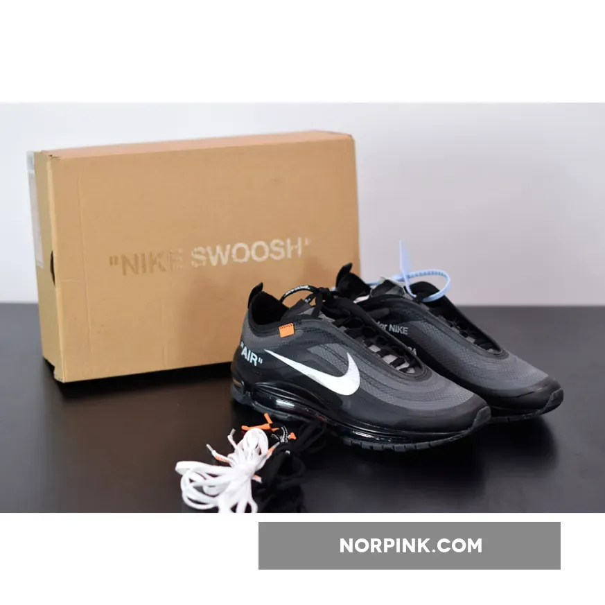The 10 : Air Max 97 Og 'Off-white' BLACK/WHITE-CONE-BLACK