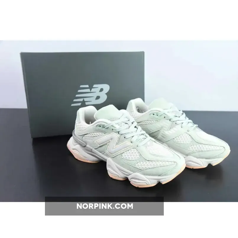 The Whitaker Group x New Balance 9060 Missing Pieces Silver Moss Green
